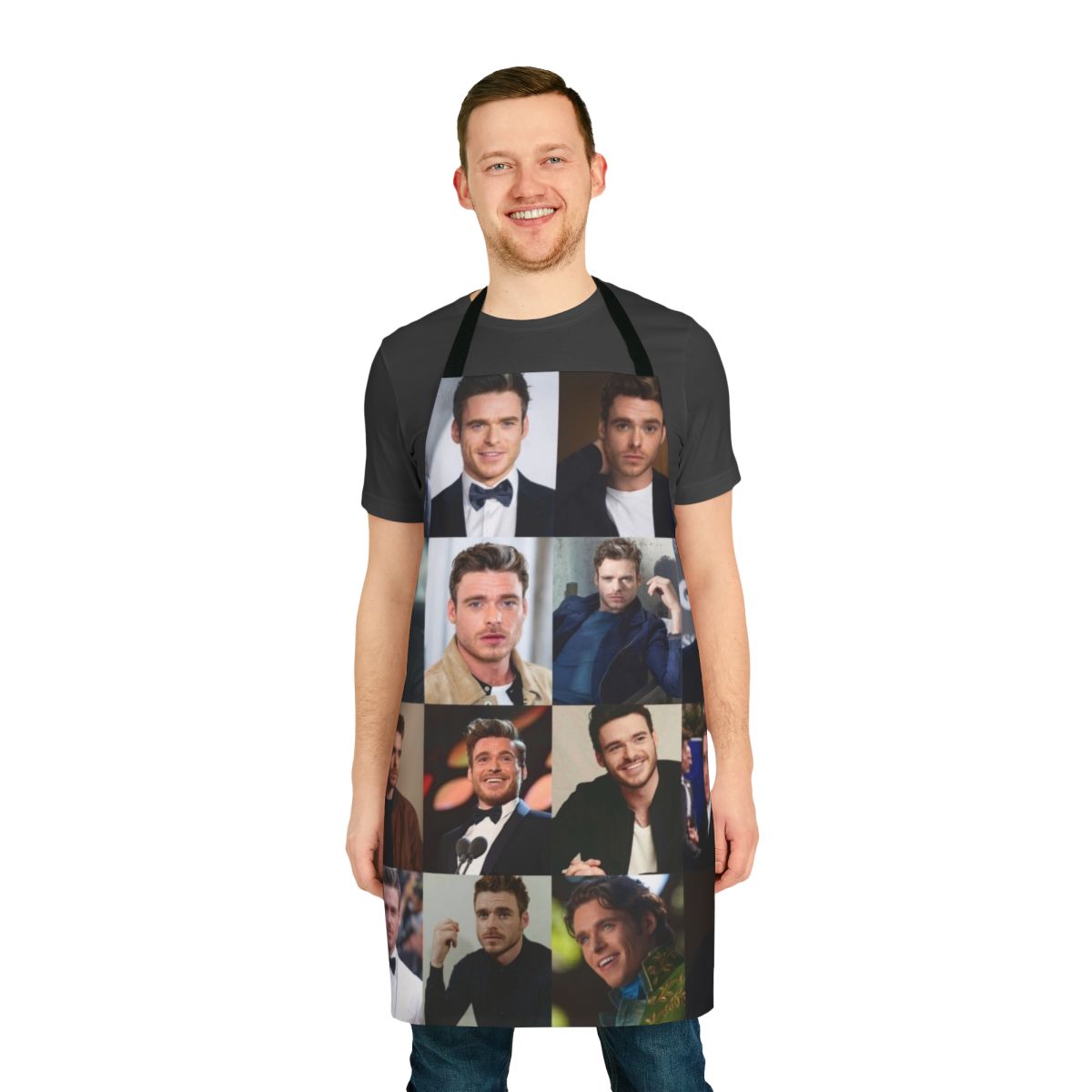 Richard Madden-inspired superhero apron