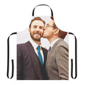 Superhero-Inspired Apron with Chris Hemsworth, Robert Downey Junior, and Chris Evans