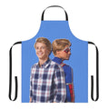 Superhero-themed apron featuring a mask design