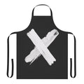 White apron with "MM" logo, inspired by the TV series "The Boys"