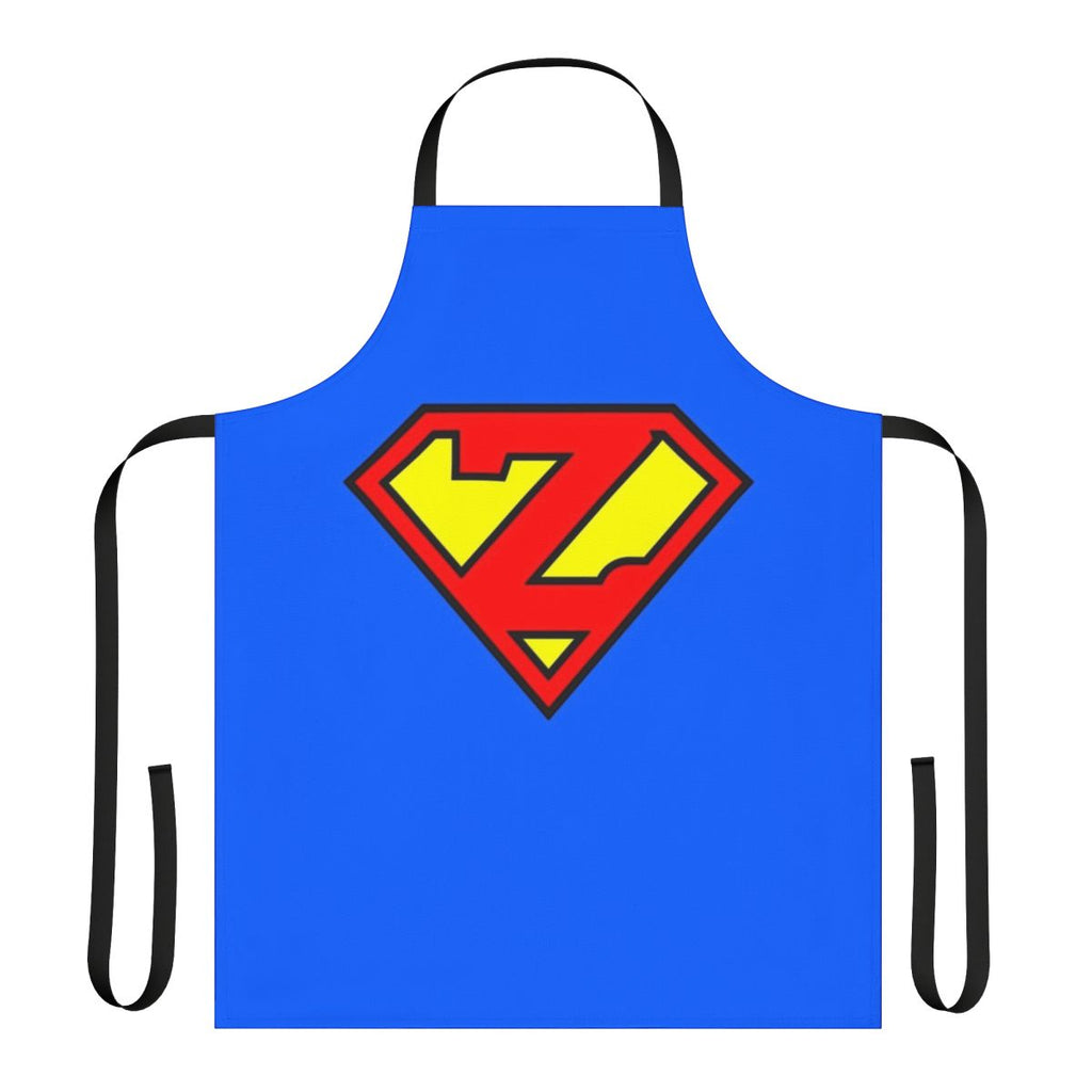 Superhero Inspired Apron with the Letter Z Design