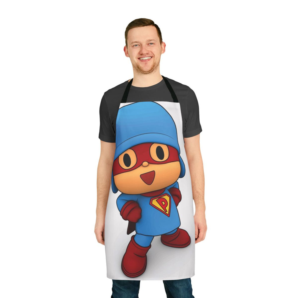 Superhero-Inspired Best Friend Apron with a playful, artful design