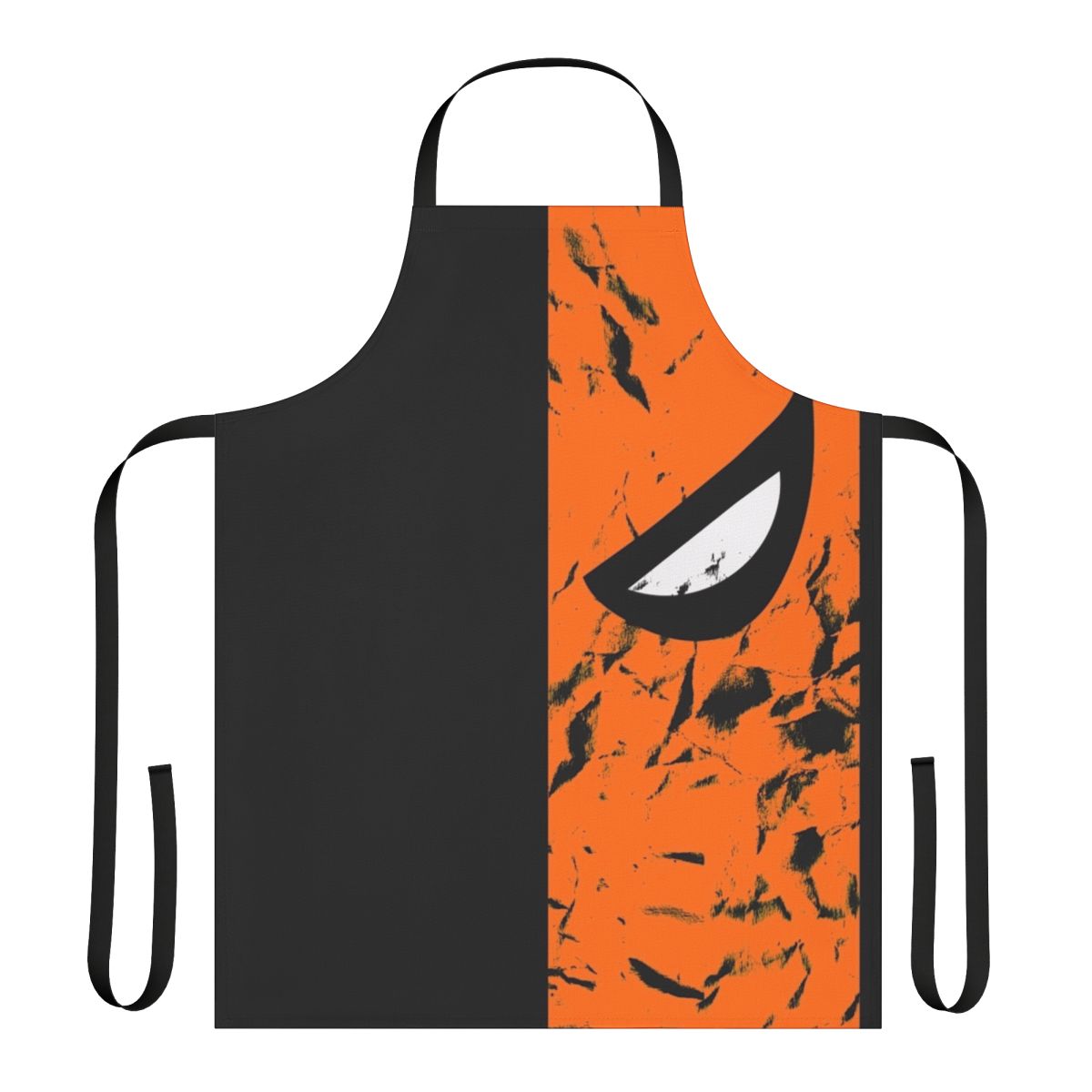 Deathstroke-themed apron with faded design