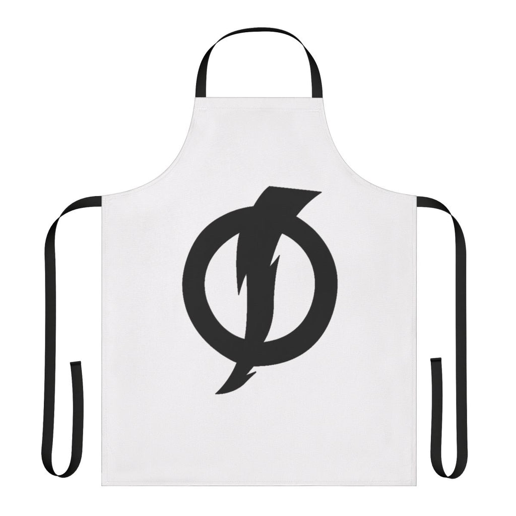 Static Shock inspired graphic design apron featuring the iconic character Virgil Hawkins