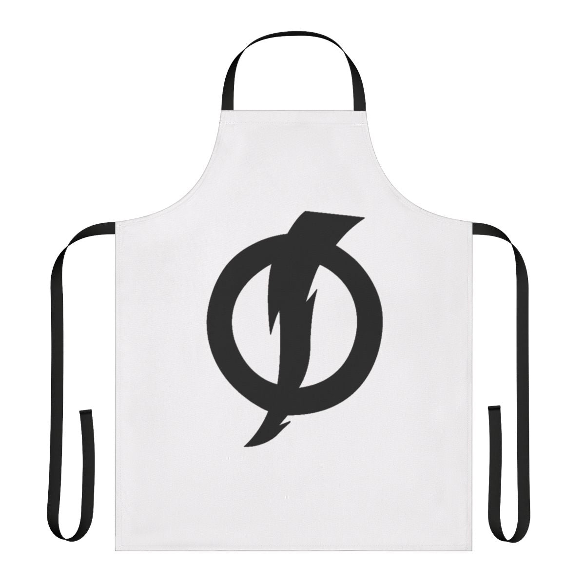 Static Shock inspired graphic design apron featuring the iconic character Virgil Hawkins