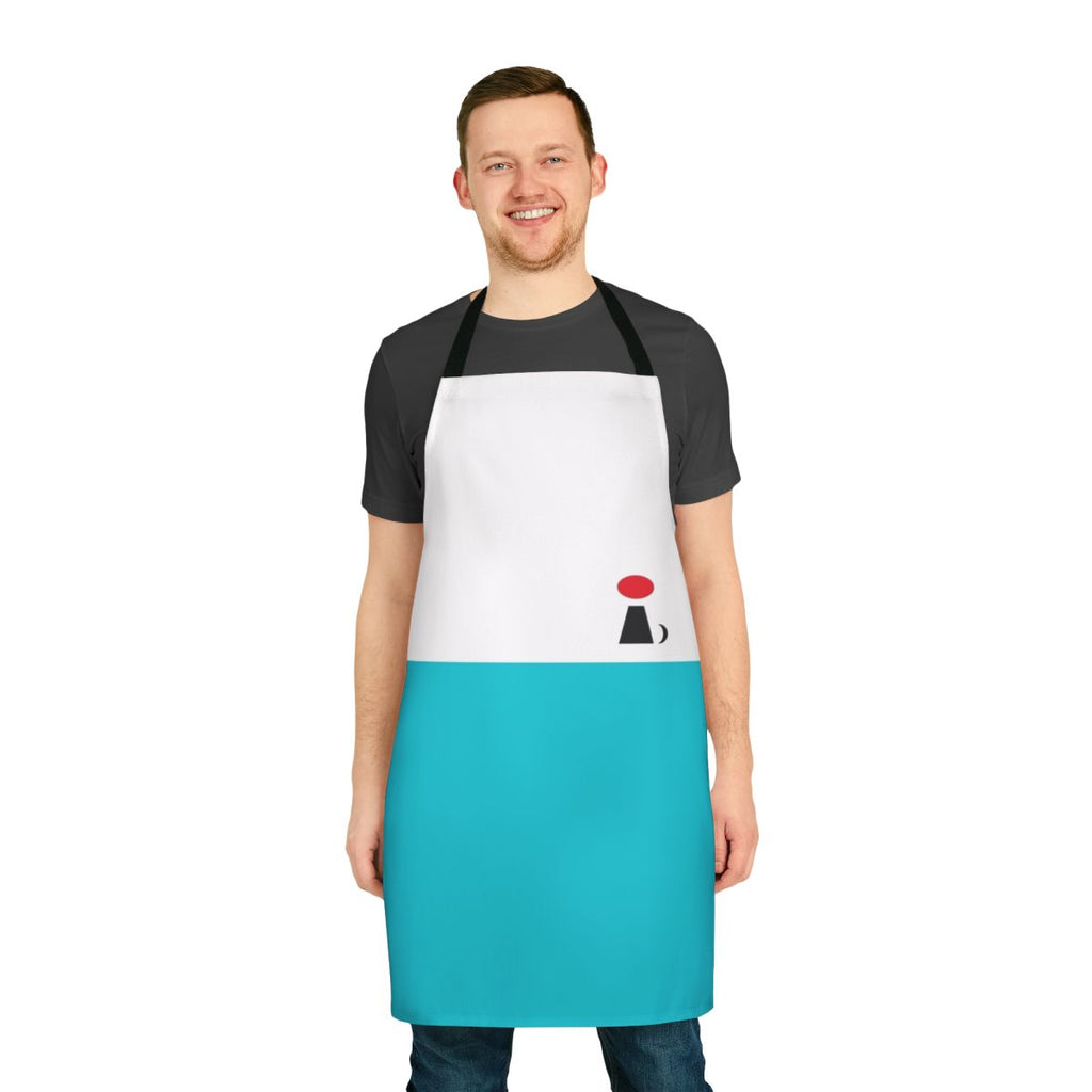 Incrediboy-themed apron with a superhero design