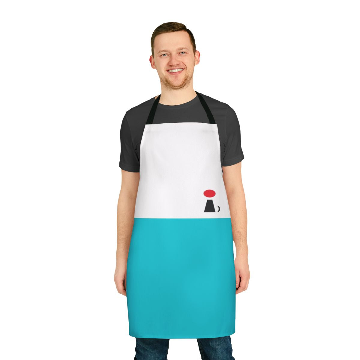 Incrediboy-themed apron with a superhero design