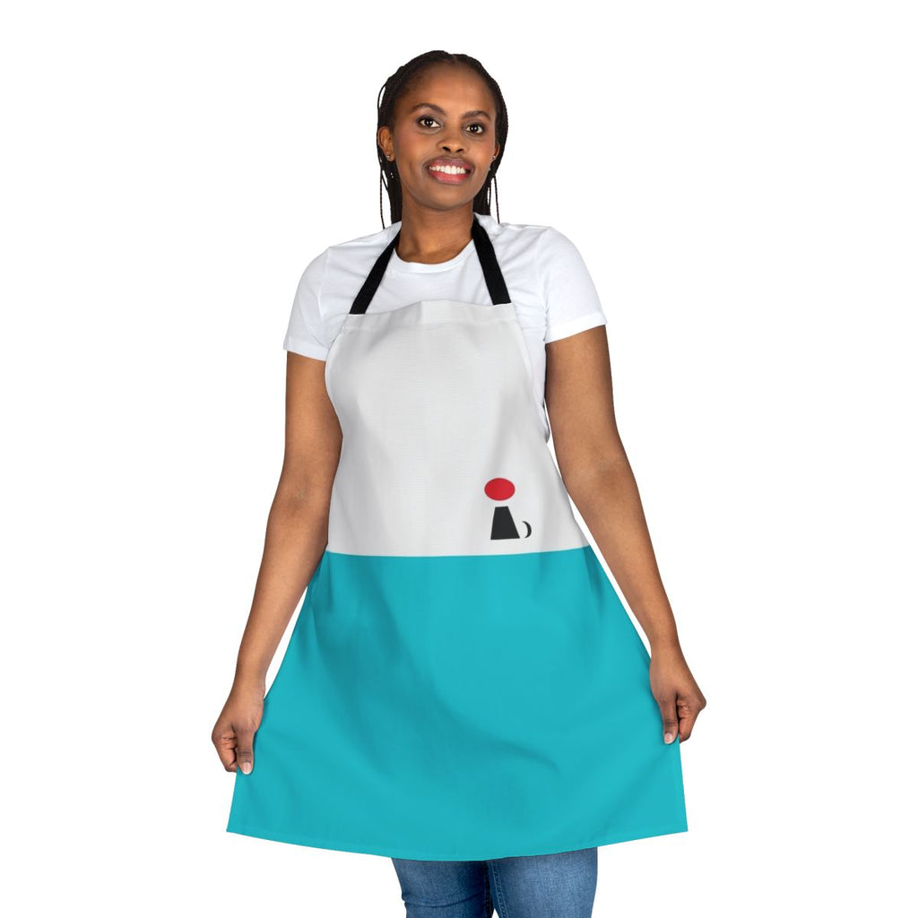Incrediboy-themed apron with a superhero design