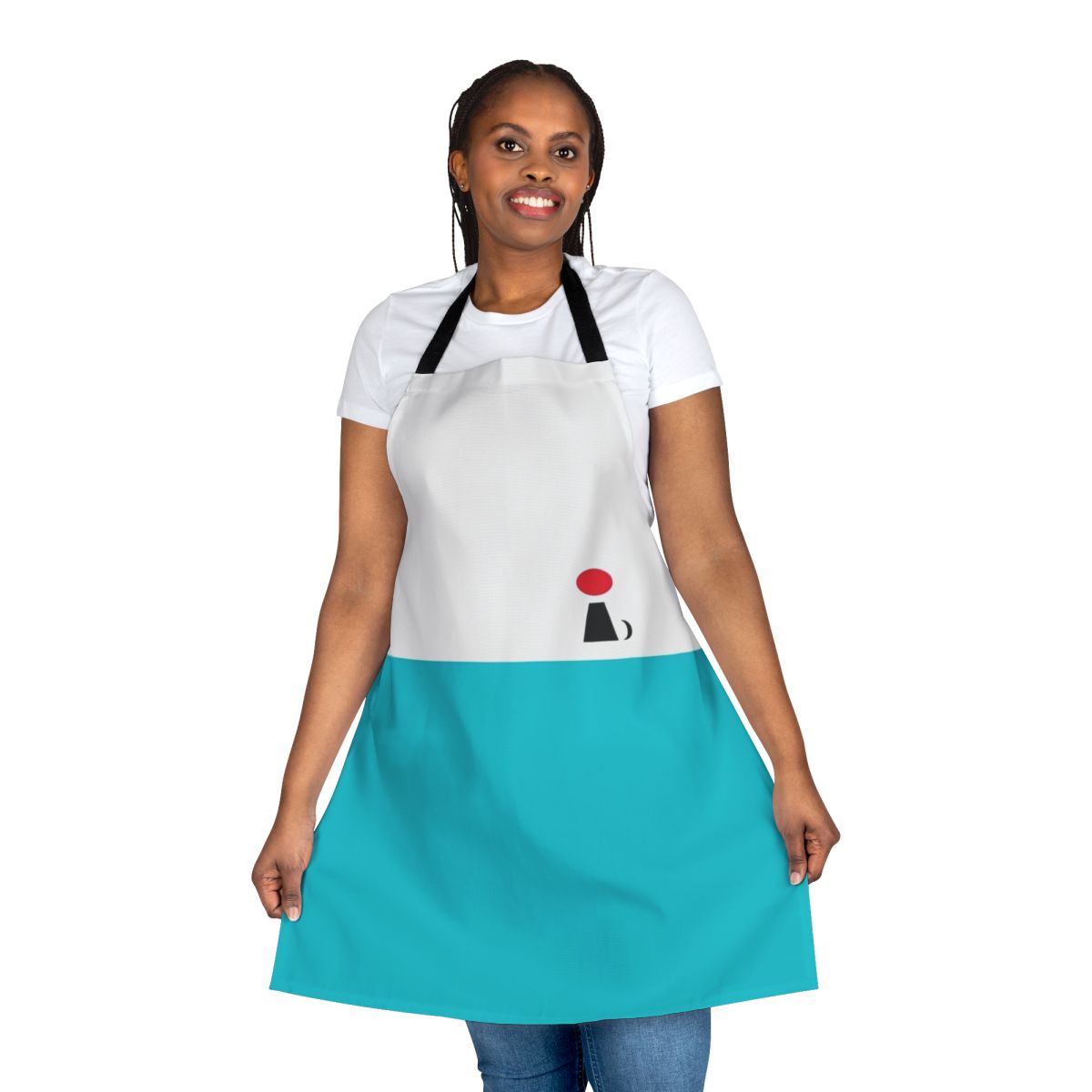 Incrediboy-themed apron with a superhero design