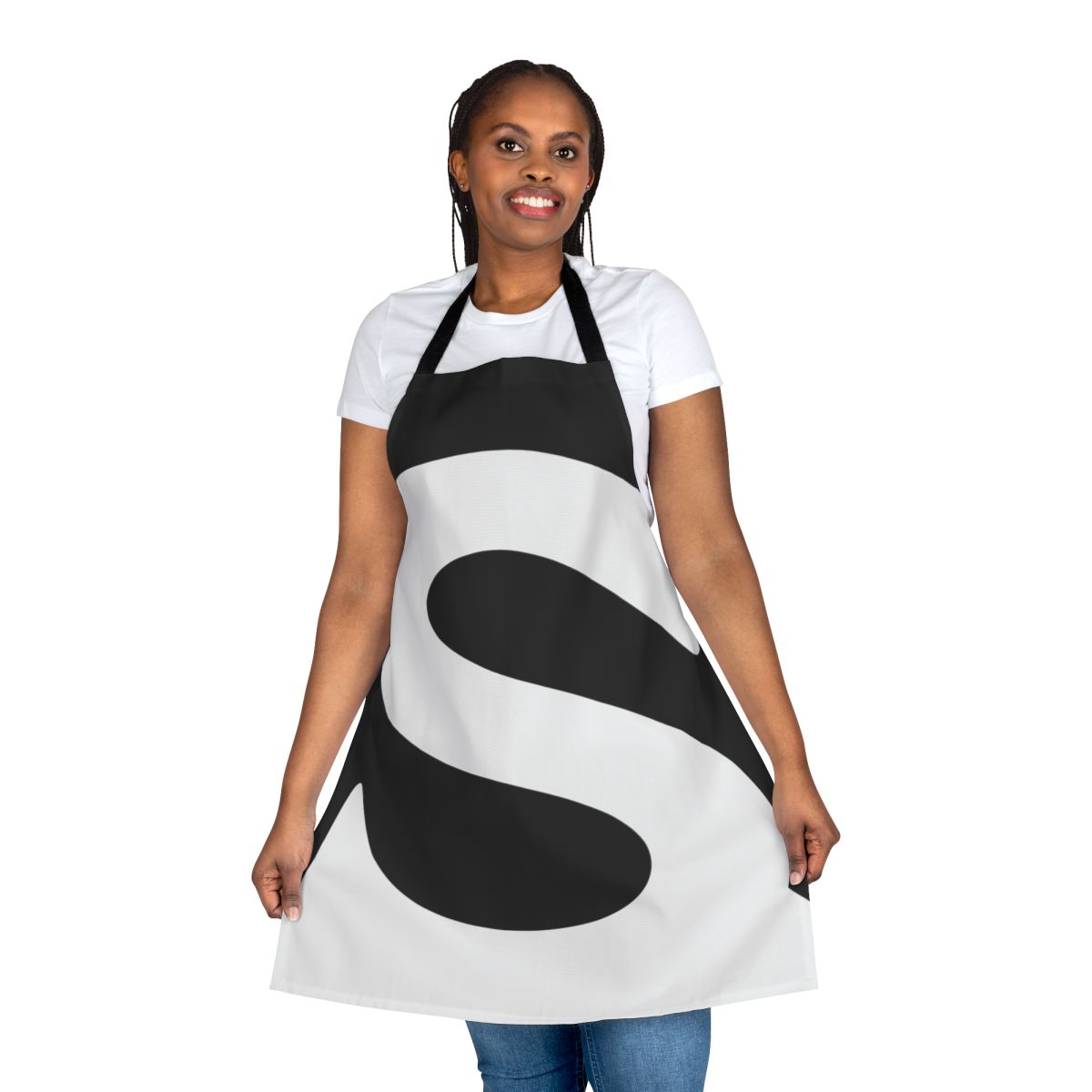A superhero-inspired lazy costume apron with a playful design.