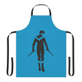 Nightwing-themed apron with minimalist design for DC Comics enthusiasts