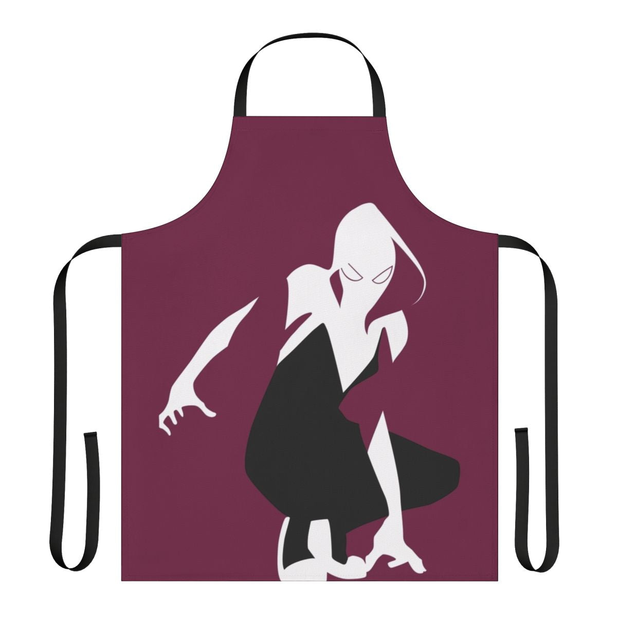 Apron featuring the character Spider Gwen from the Marvel Spider-Verse