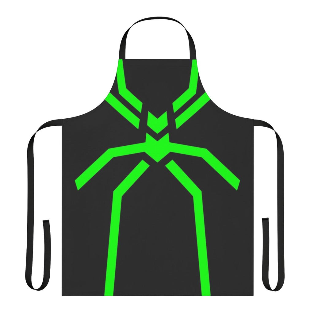 Superhero-inspired Stealth Spider Apron featuring a sleek, stealthy design