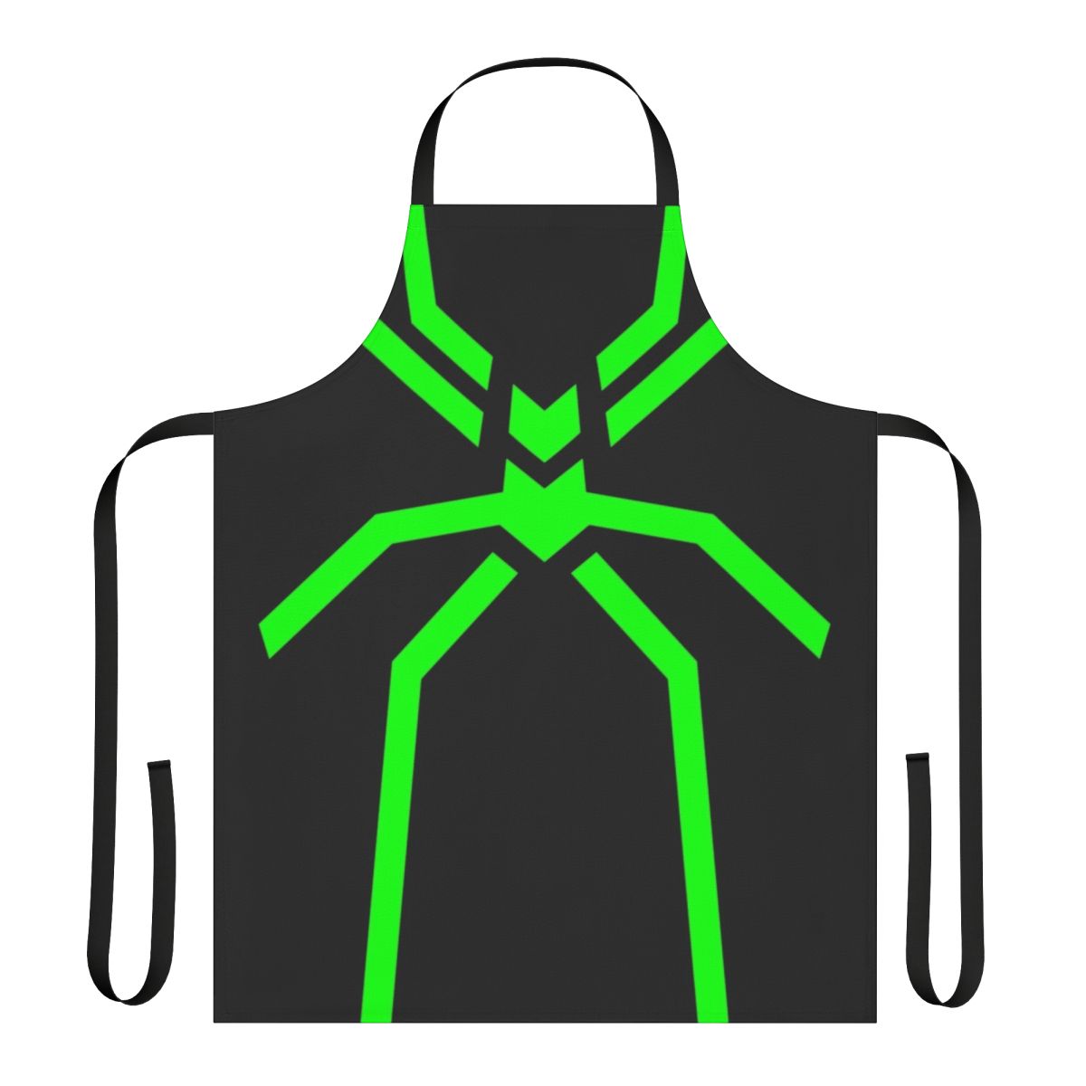 Superhero-inspired Stealth Spider Apron featuring a sleek, stealthy design