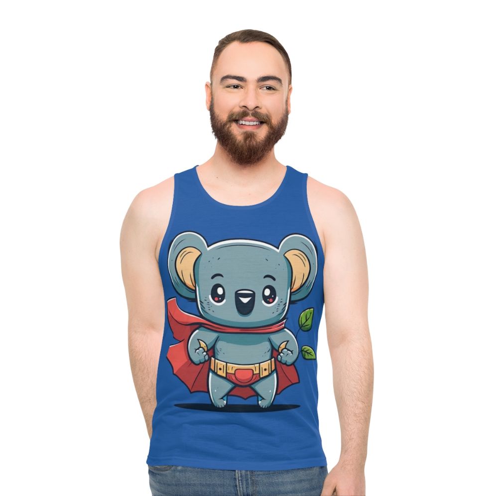 Superhero Koala Unisex Tank Top