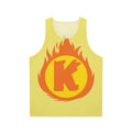 Superhero Letter K Fire Insignia Unisex Tank Top