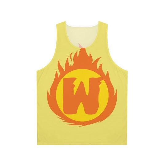 Superhero Letter W Insignia Unisex Tank Top