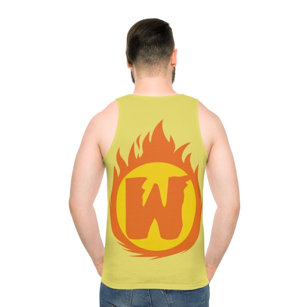 Superhero Letter W Insignia Unisex Tank Top
