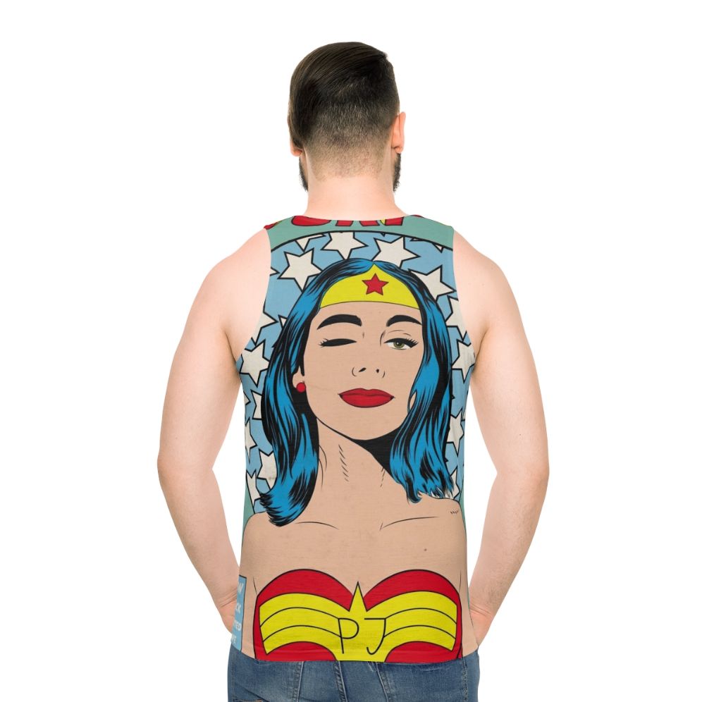 Superhero PJ Harvey Unisex Tank Top