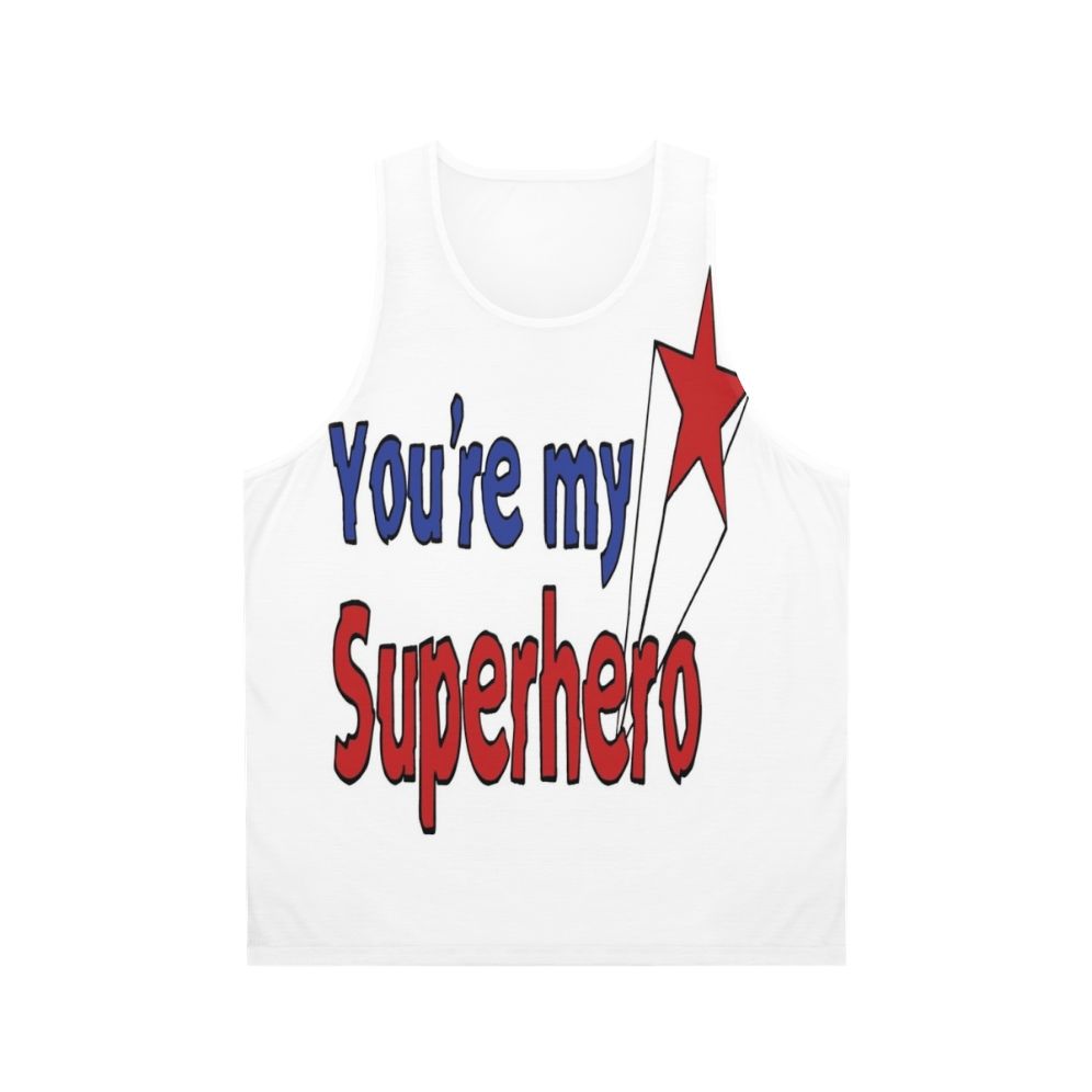Superhero Pop Art Unisex Relaxed Fit Tank Top