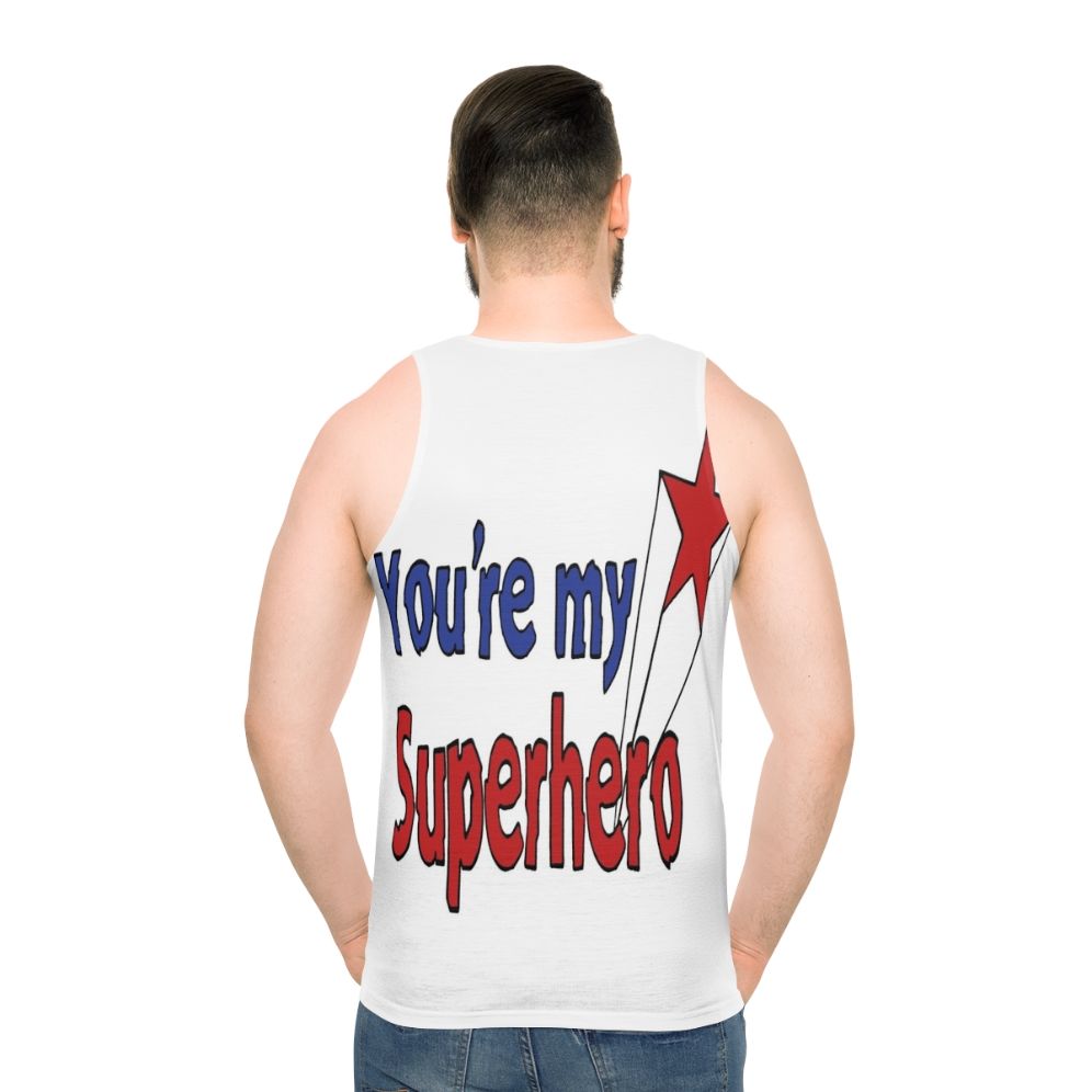Superhero Pop Art Unisex Relaxed Fit Tank Top