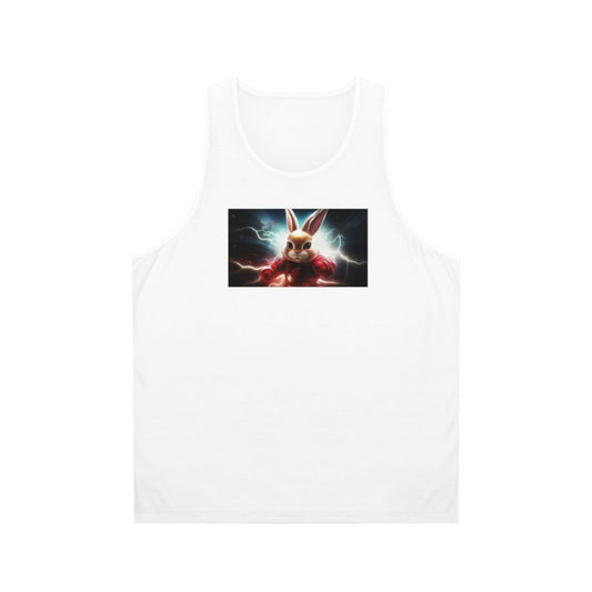 Superhero Rabbit Unisex Tank Top
