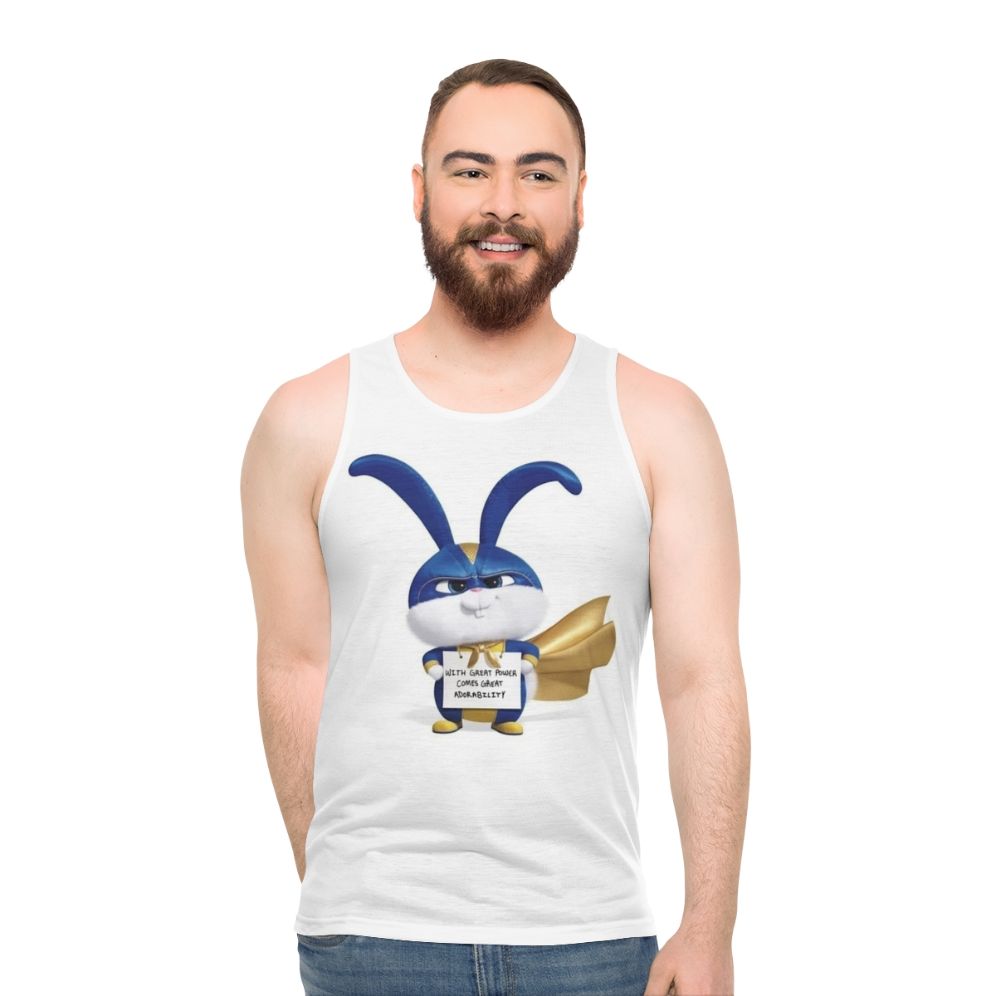 Superhero Snowball Unisex Tank Top