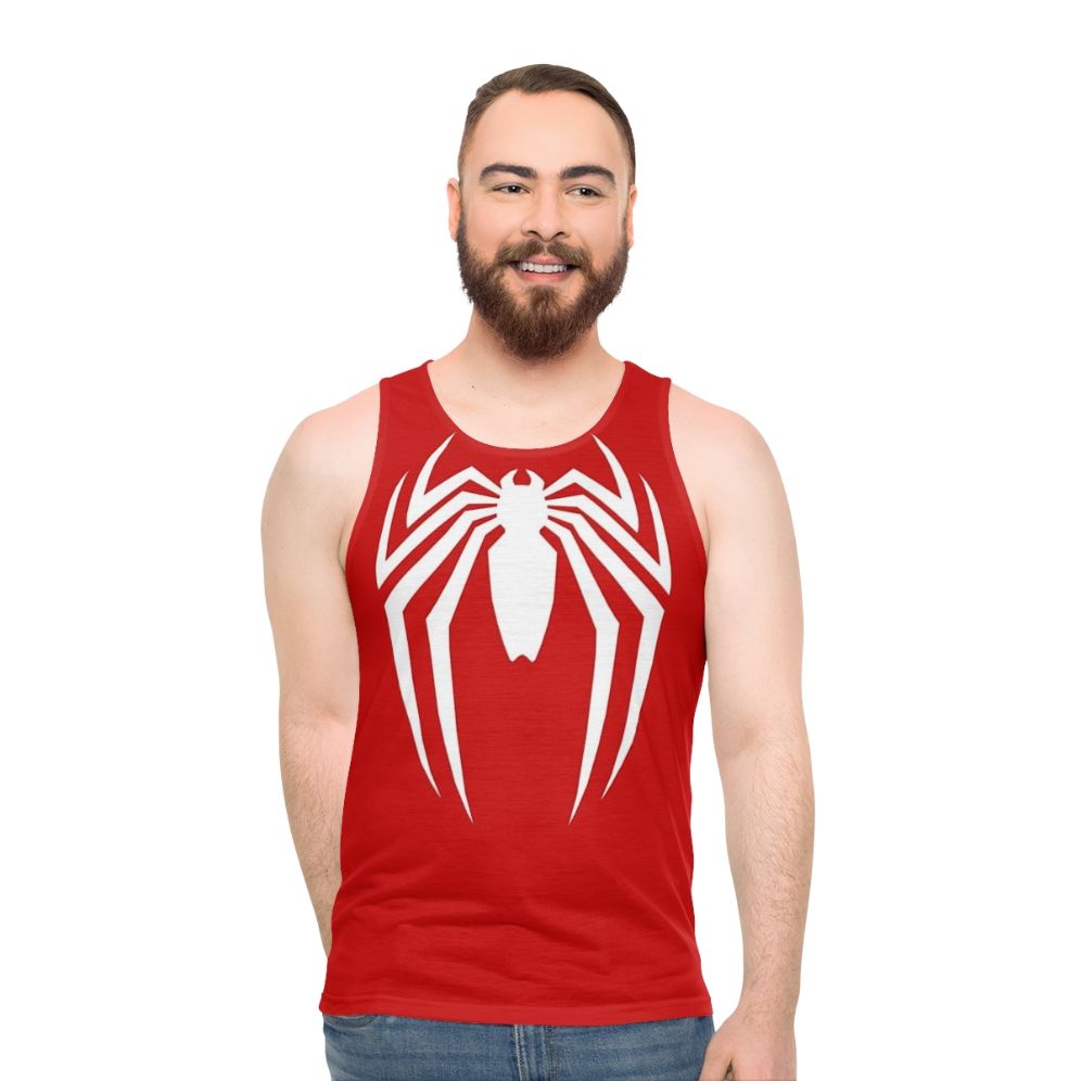 Superhero Spider Logo Unisex Tank Top