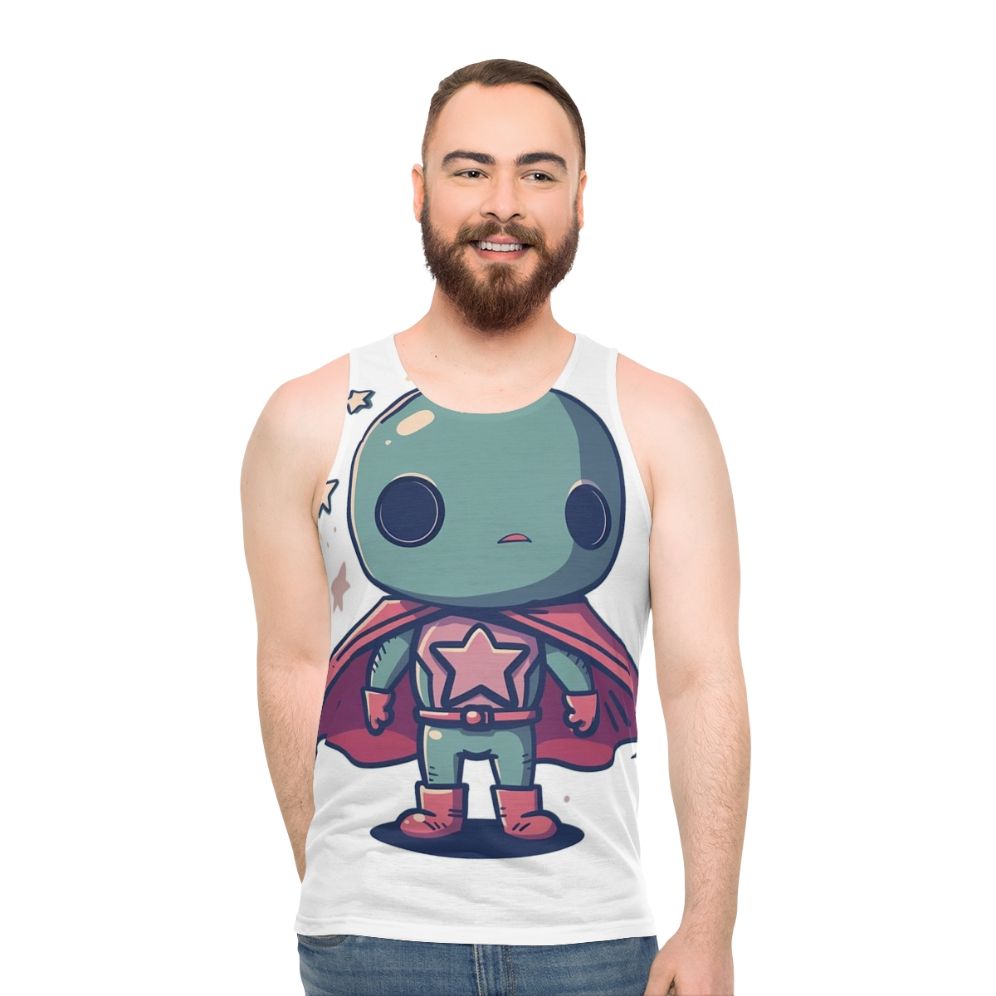Superhero Unisex Tank Top with Inspiring Taylor Swift Lyrics