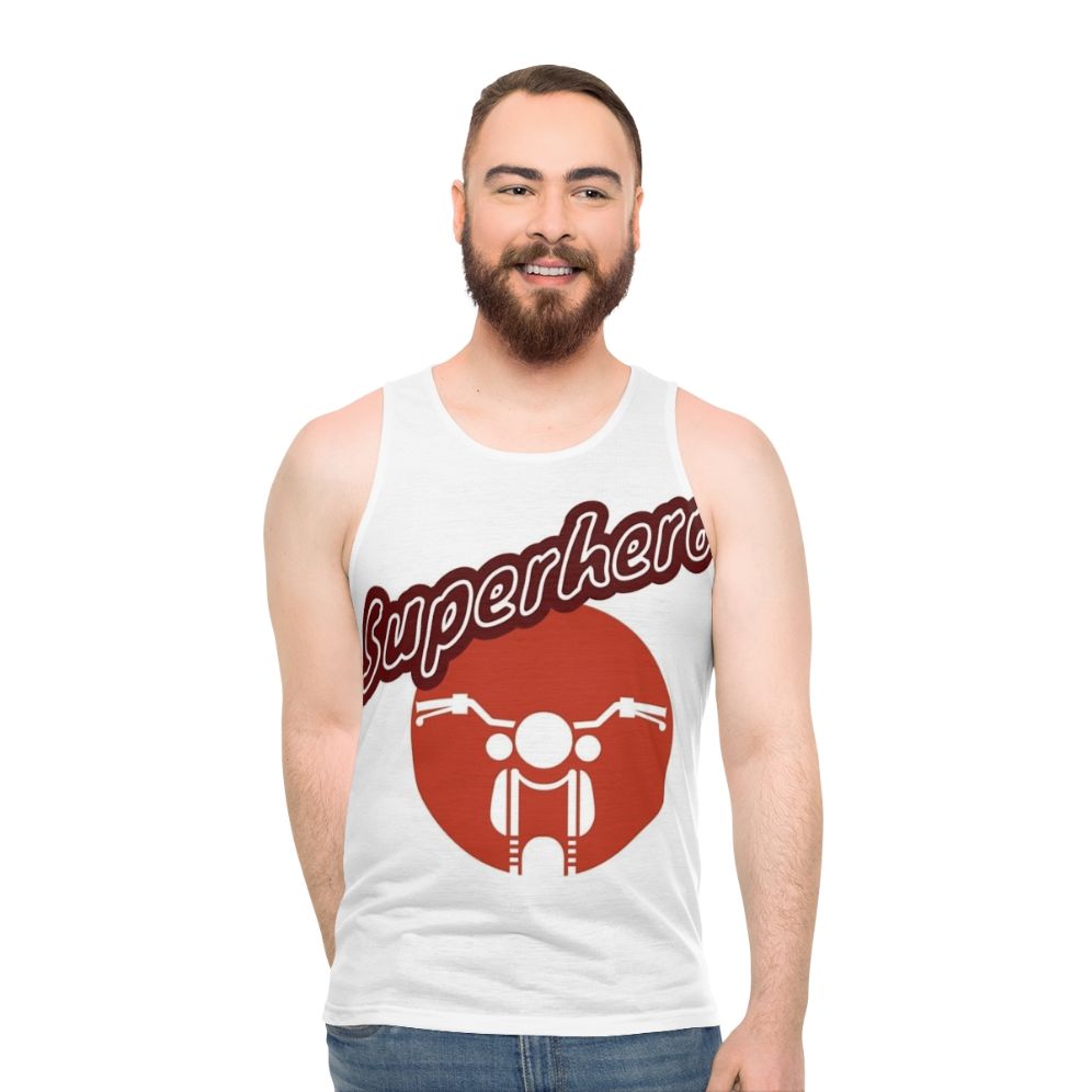Superhero Unisex Tank Top