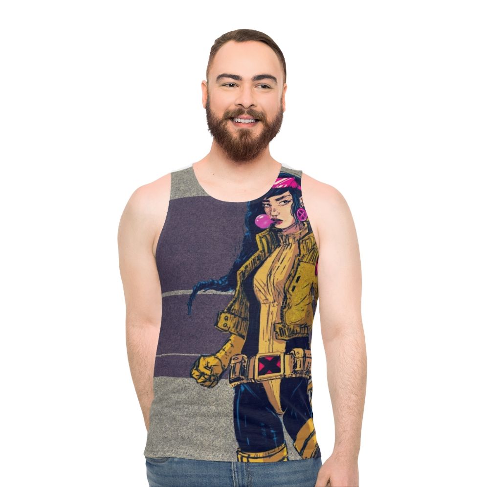 Superhero unisex tank top