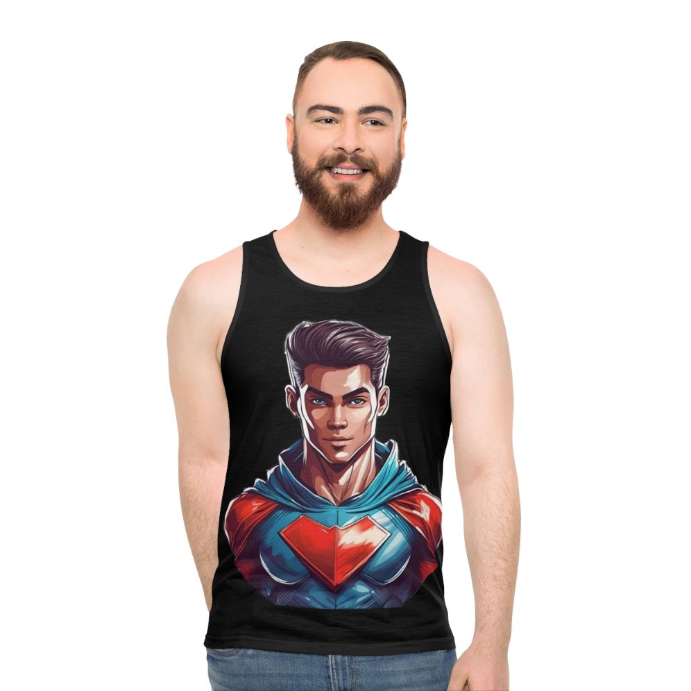 Superhero Unisex Tank Top