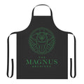 All Seeing Owl Apron, a supernatural-themed fan art design inspired by the horror podcast The Magnus Archives