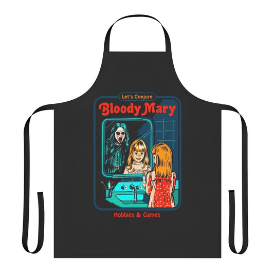 Spooky Bloody Mary-inspired apron for cooking and hosting parties