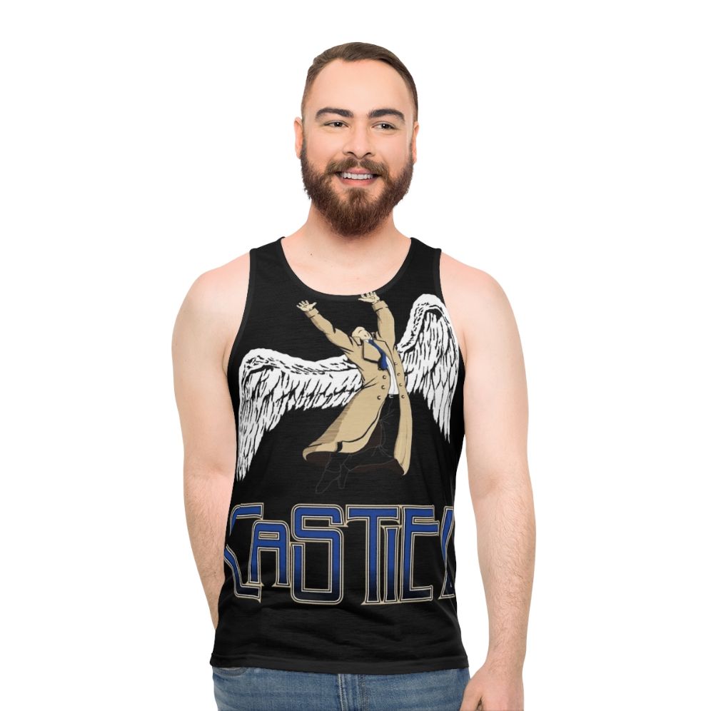 Supernatural Castiel Unisex Tank Top