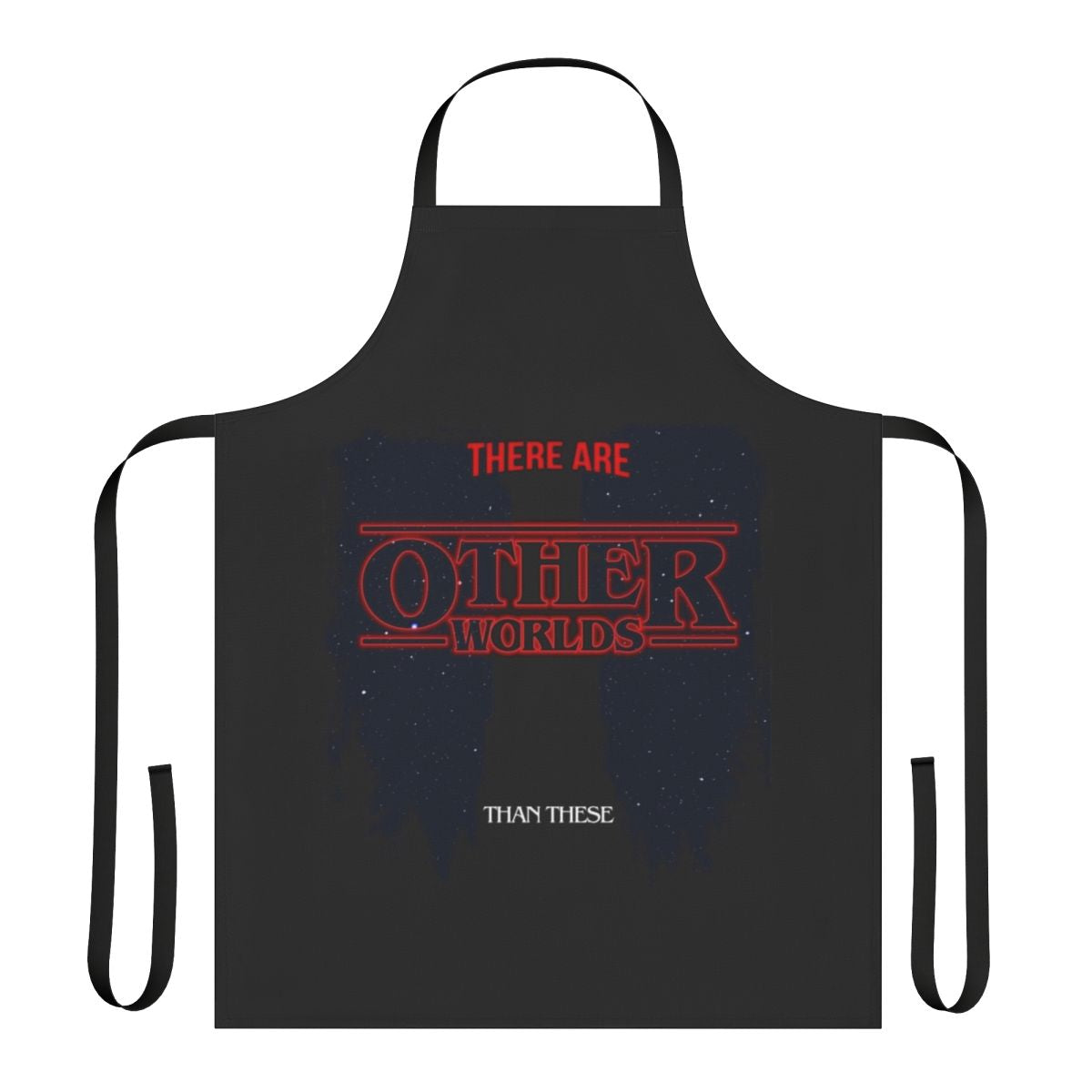 Stranger Worlds Inspired Apron with Supernatural and Fantasy Elements