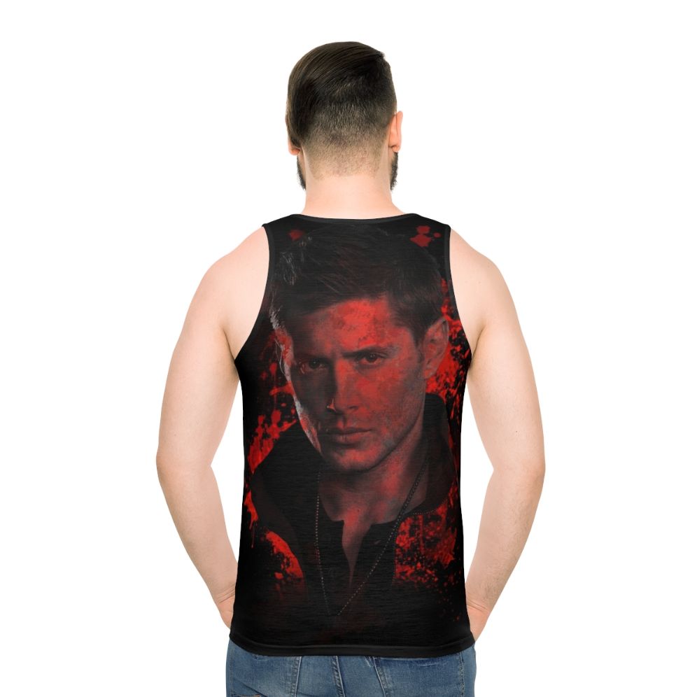 Supernatural Dean Winchester Unisex Splatter Tank Top
