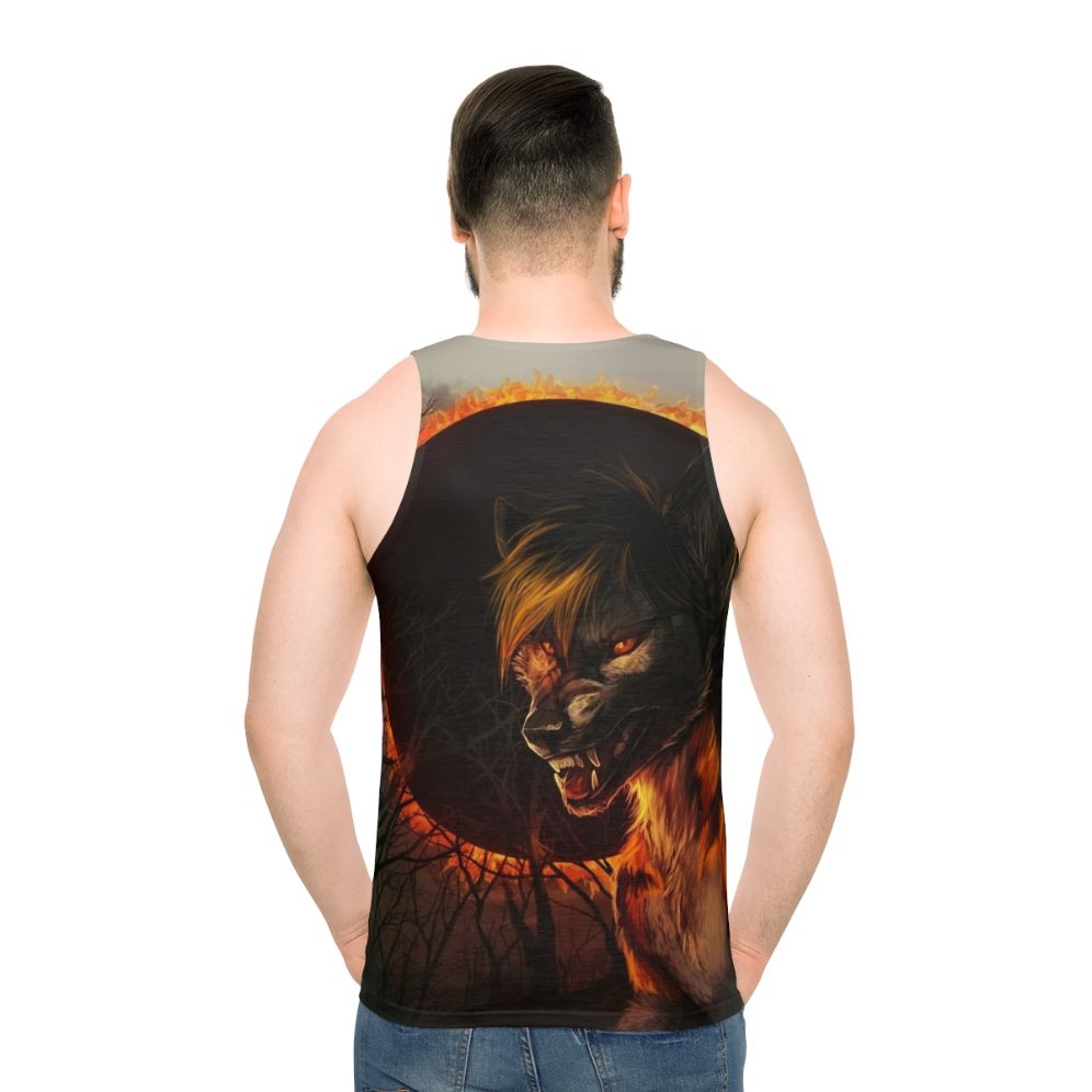 Supernatural Eclipse Wolf Unisex Tank Top