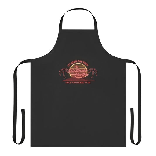 Supernatural-inspired logo apron for fans of the TV show "What We Do in the Shadows"