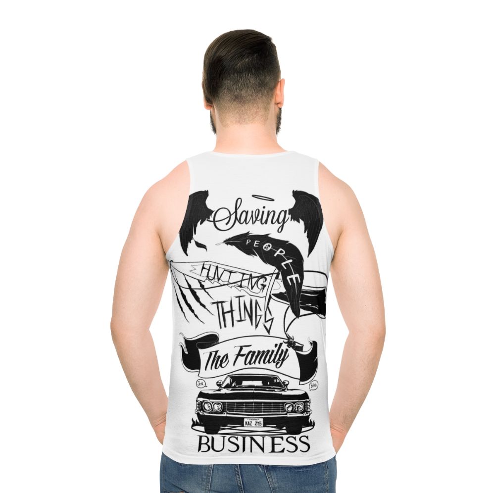 Supernatural Winchester Brothers The Family Business Unisex Tank Top
