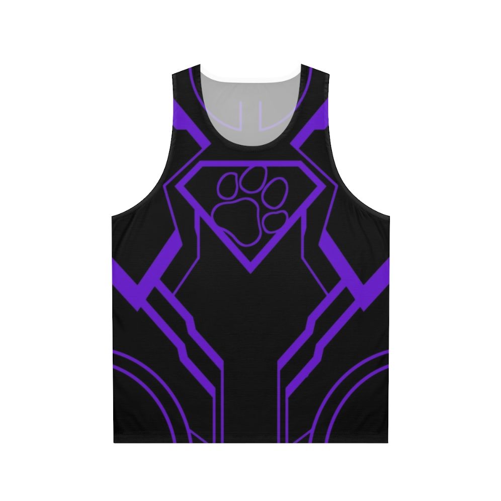 Superpup LGBTQ Unisex Purple Tank Top