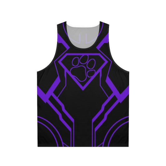 Superpup LGBTQ Unisex Purple Tank Top