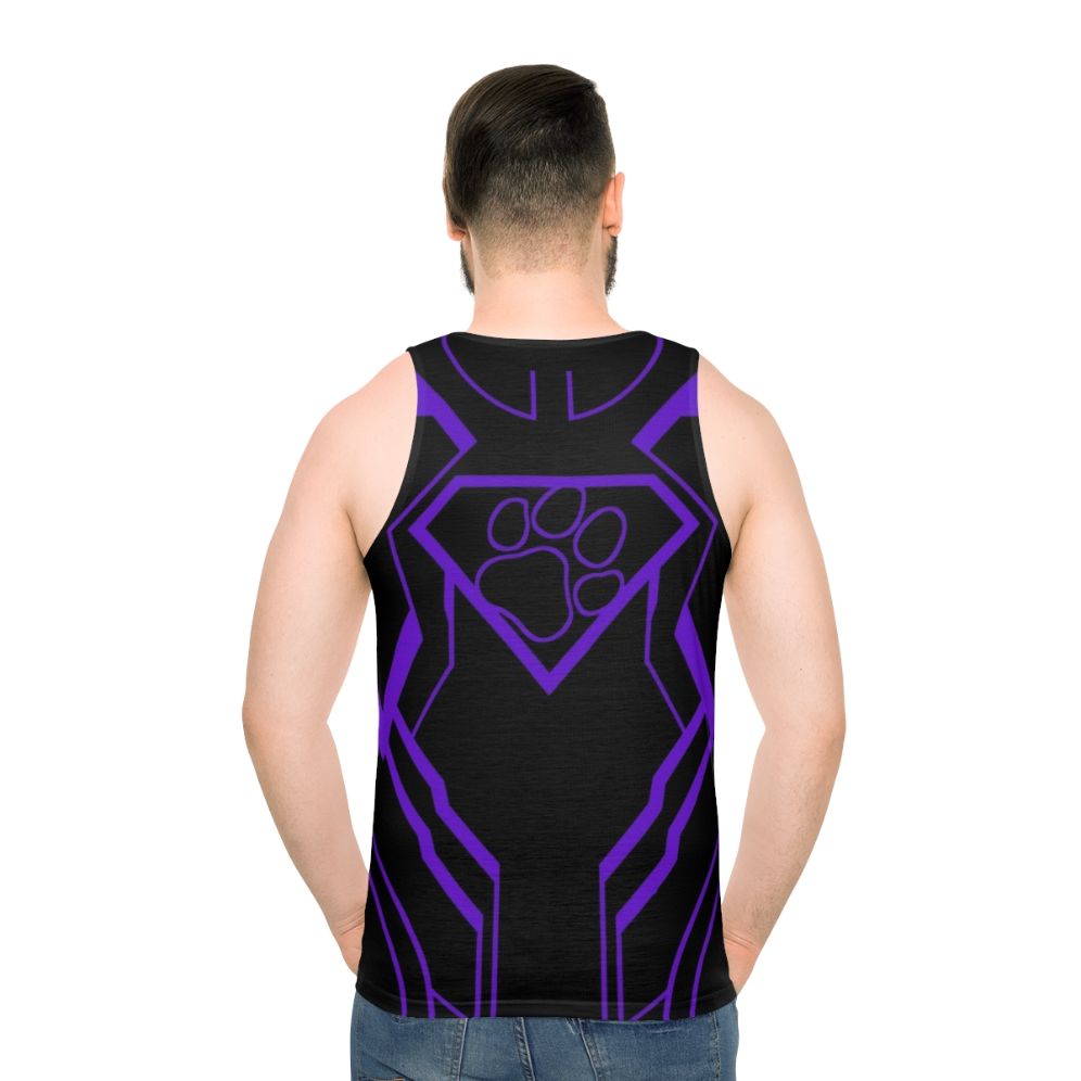 Superpup LGBTQ Unisex Purple Tank Top