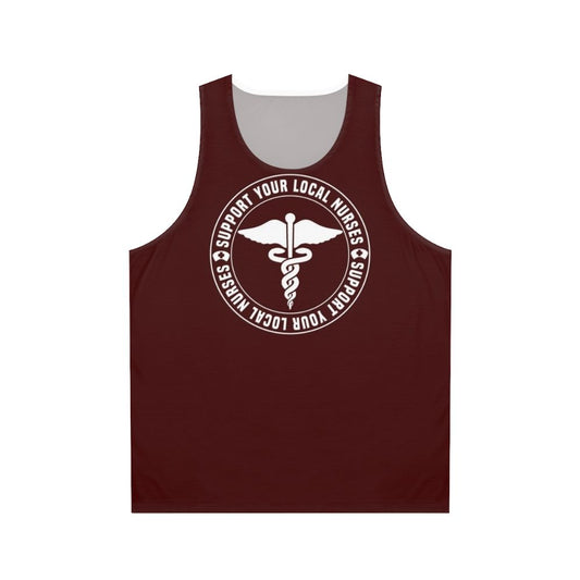Support Your Local Nurse Heroes Unisex Tank Top