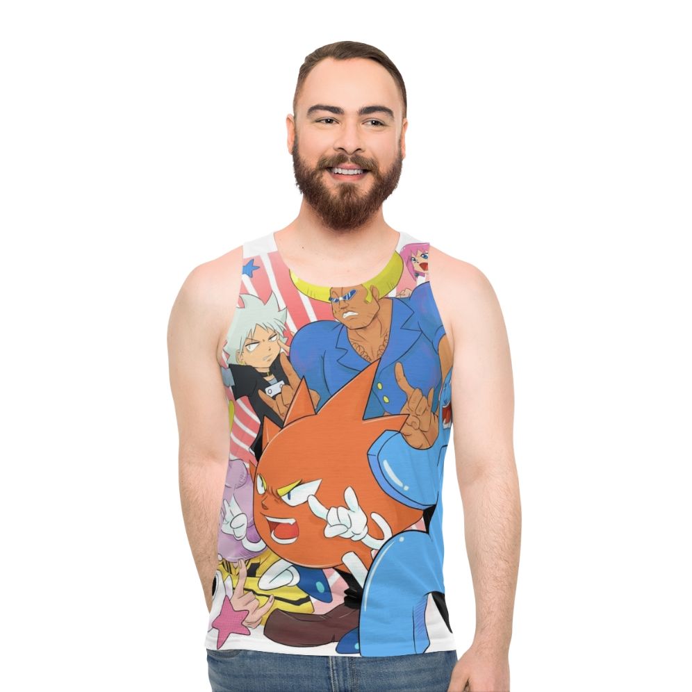 Supra Prukogi Anime Unisex Graphic Tank Top