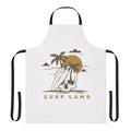 Surf Land Apron - Versatile mountain and nature-inspired graphic apron