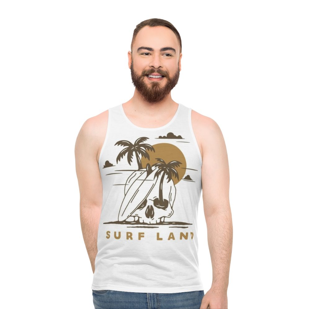 Surf the Nature - Unisex Tank Top for Outdoor Adventurers