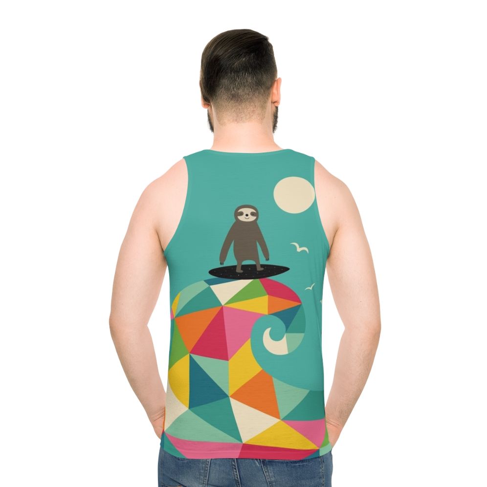 Surfs Up Sloth Unisex Tank Top