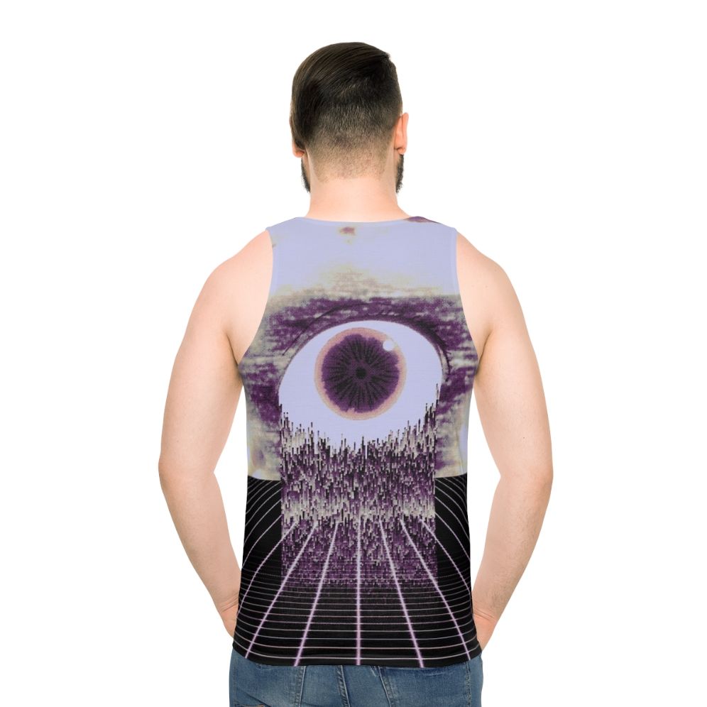 AOP t-shirt with surreal digital art design