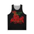 Surreal creepy horror unisex tank top